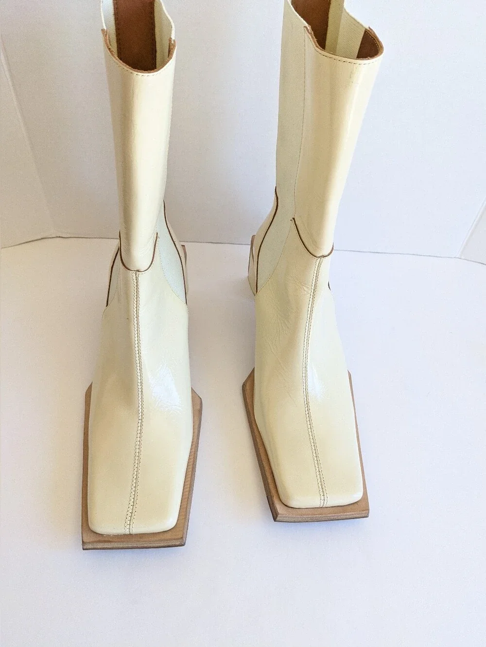 Miista Off-White Minnie Boots 38